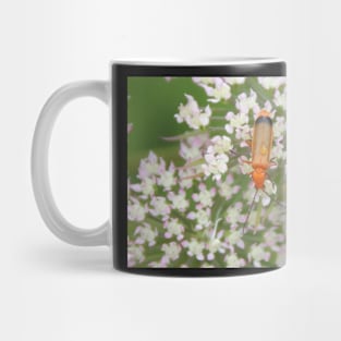 Red soldier beetle Mug